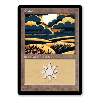 Basic Land Style | Design an MTG Card