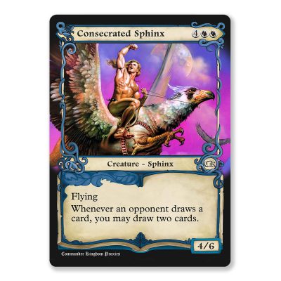 Consecrated Sphinx | Adventure Custom MTG Proxy Card