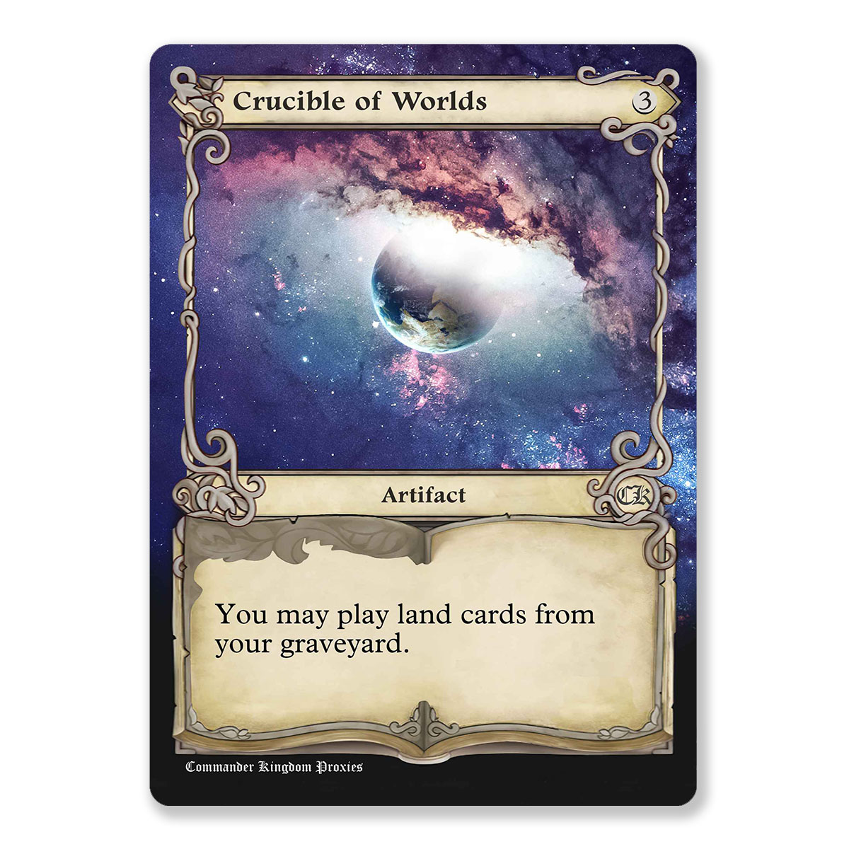 Crucible of Worlds 2 | Adventure Custom MTG Proxy Card
