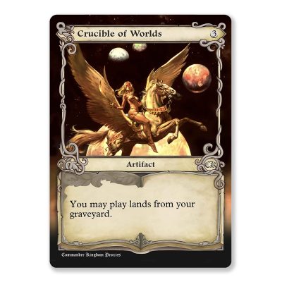 Crucible of Worlds | Adventure Custom MTG Proxy Card