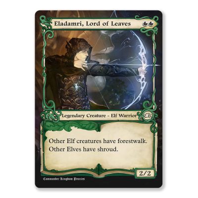 Eladamri, Lord of Leaves | Adventure Custom MTG Proxy Card
