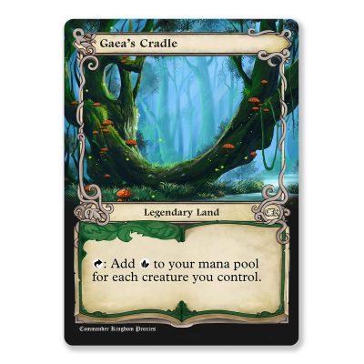 Gaeas Cradle | Adventure Custom MTG Proxy Card