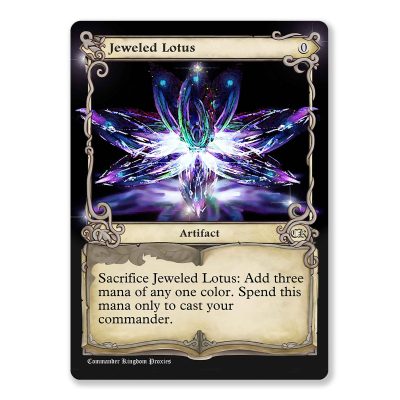 Jeweled Lotus | Adventure Custom MTG Proxy Card