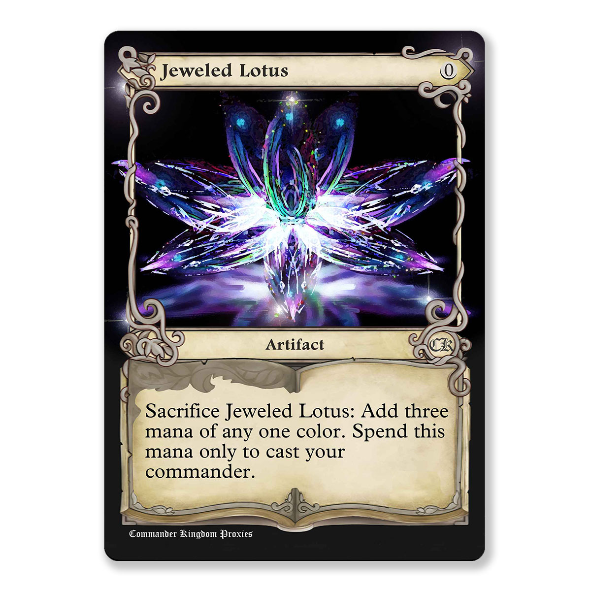 Jeweled Lotus | Adventure Custom MTG Proxy Card