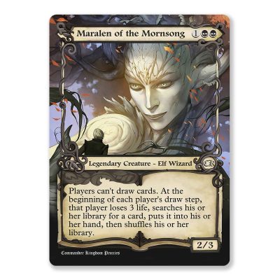 Maralen of the Mornsong | Adventure Custom MTG Proxy Card