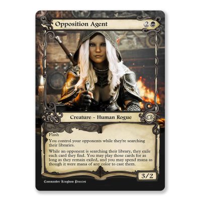 Opposition Agent | Adventure Custom MTG Proxy Card