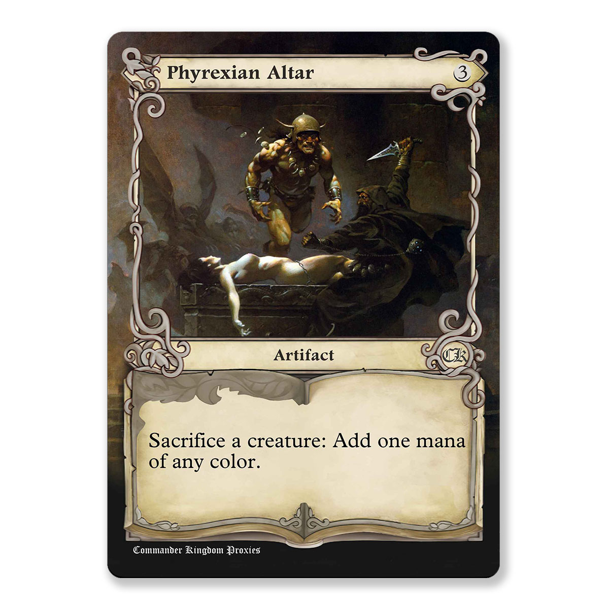 Phyrexian Altar | Adventure Custom MTG Proxy Card