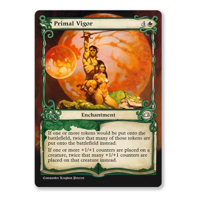 Primal Vigor | Adventure Custom MTG Proxy Card