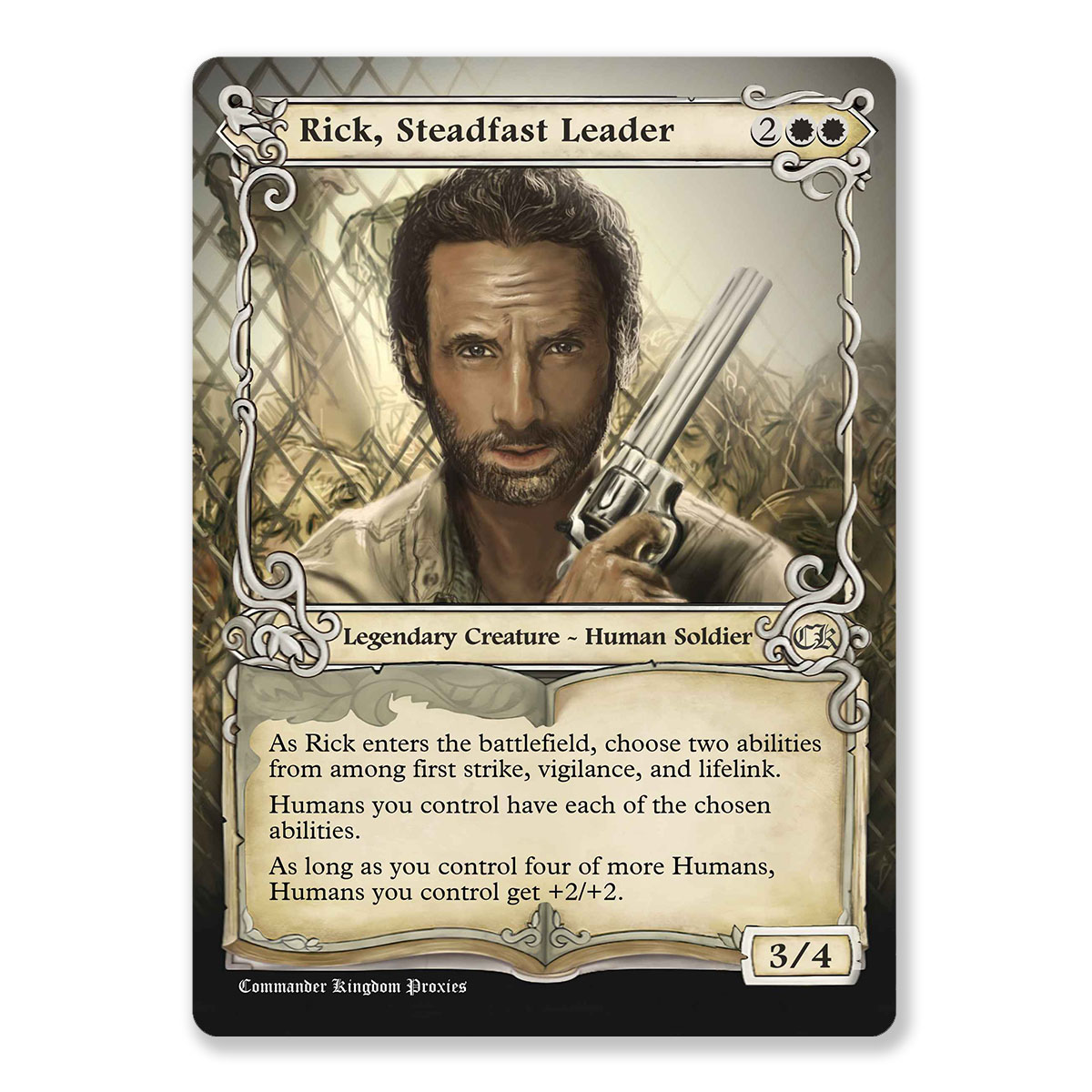 Rick Steadfast | Adventure Custom MTG Proxy Card