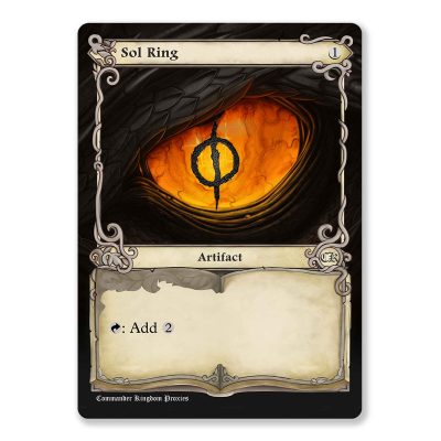 Sol Ring | Adventure Custom MTG Proxy Card