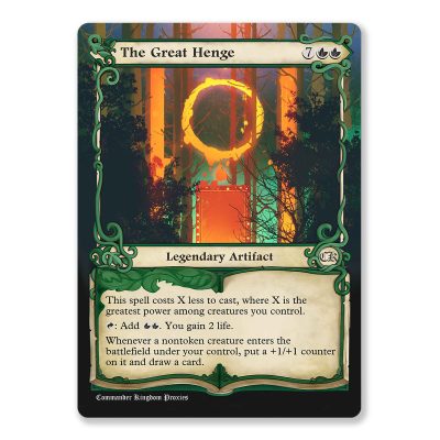 The Great Henge | Adventure Custom MTG Proxy Card