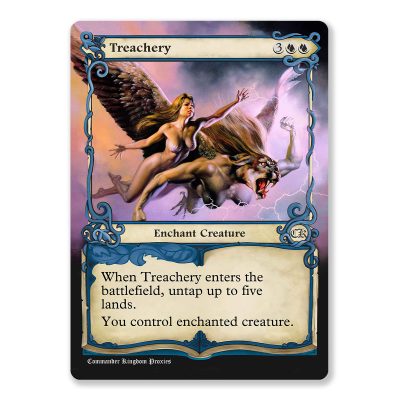 Treachery | Adventure Custom MTG Proxy Card