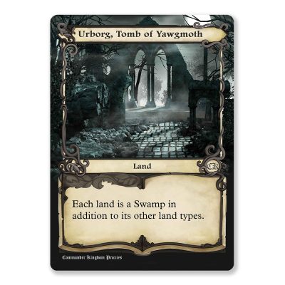 Urborg Tomb of Yawgmoth | Adventure Custom MTG Proxy Card