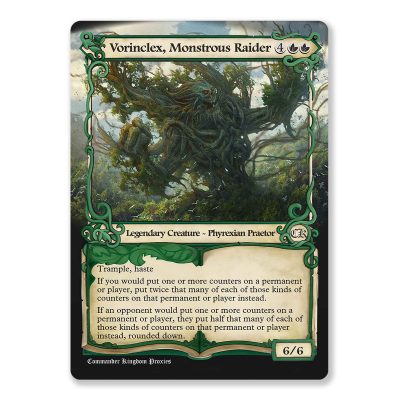 Voriclex Monstrous | Adventure Custom MTG Proxy Card