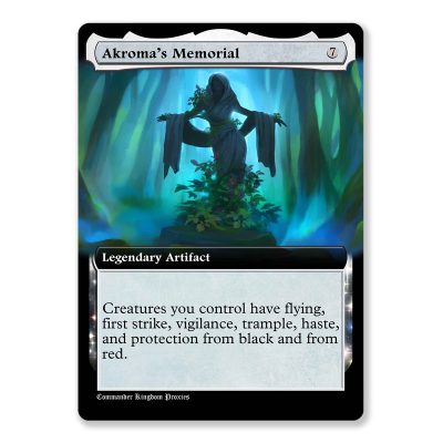 Akromas Memorial | Box Topper Custom MTG Proxy Card