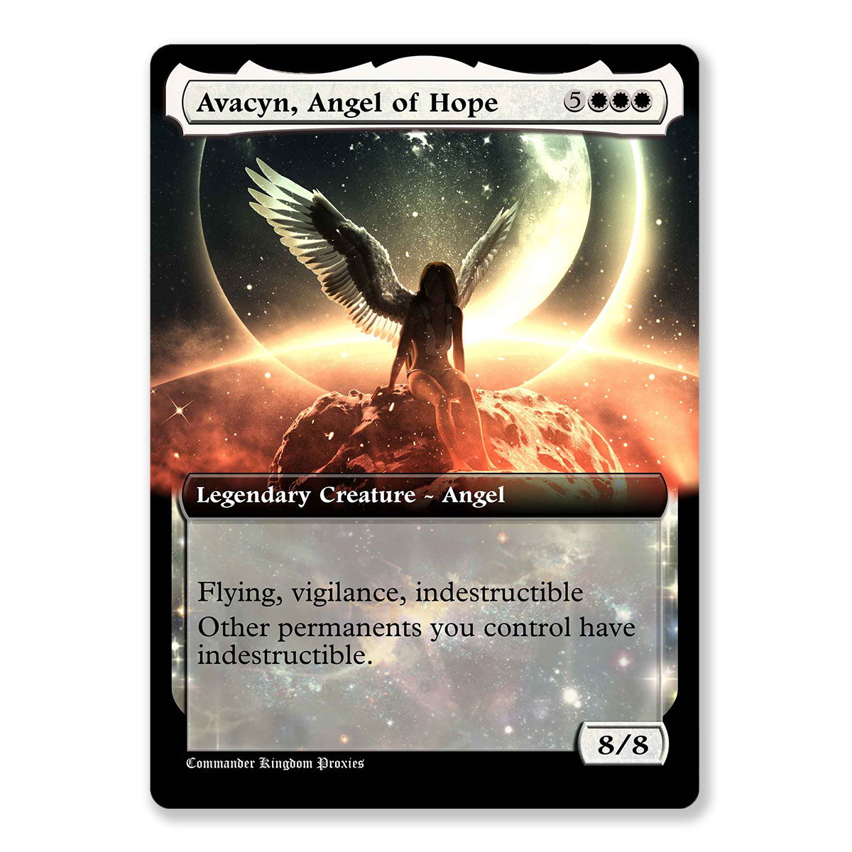 Avacyn Angel of Hope | Box Topper Custom MTG Proxy Card