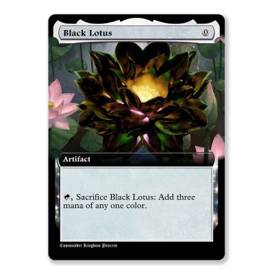 Black Lotus | Box Topper Custom MTG Proxy Card