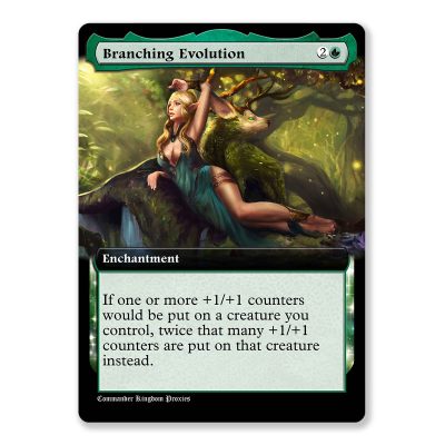 Branching Evolution 2 | Box Topper Custom MTG Proxy Card