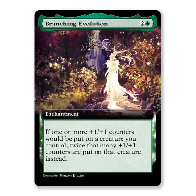 Branching Evolution | Box Topper Custom MTG Proxy Card