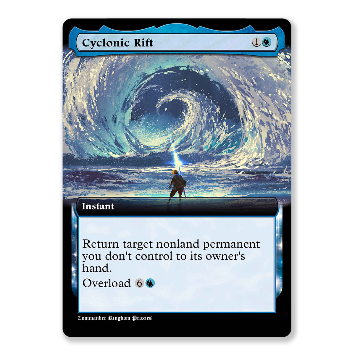 Cyclonic Rift | Box Topper Custom MTG Proxy Card