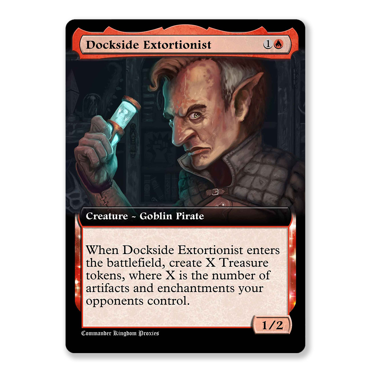Dockside Extortionist | Box Topper Custom MTG Proxy Card