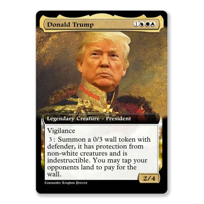Donald Trump | Box Topper Custom MTG Proxy Card