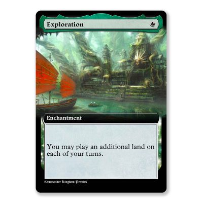 Exploration | Box Topper Custom MTG Proxy Card