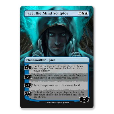 Jace, the Mind Sculptor | Box Topper Custom MTG Proxy Card