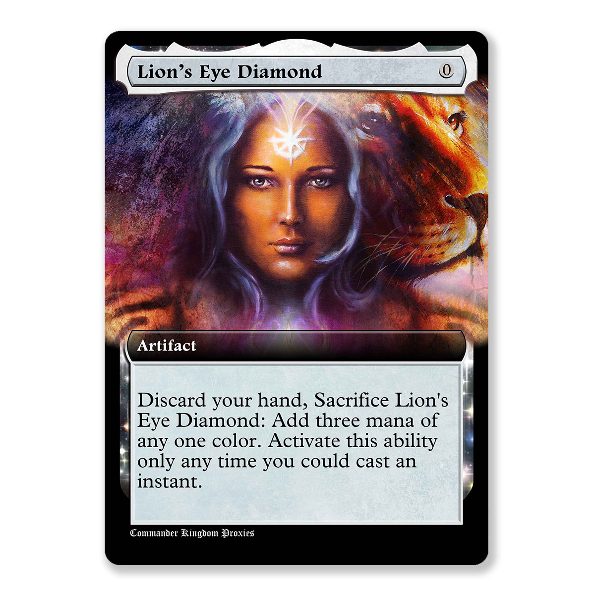 Lions Eye Diamond | Box Topper Custom MTG Proxy Card