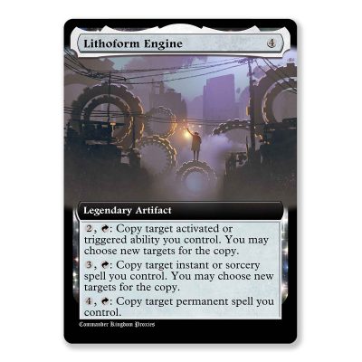 Lithoform Engine | Box Topper Custom MTG Proxy Card