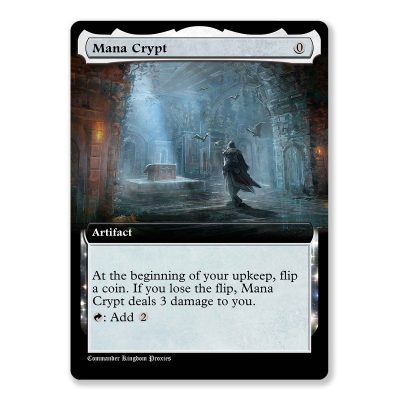 Mana Crypt | Box Topper Custom MTG Proxy Card