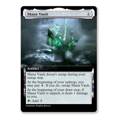 Mana Vault | Box Topper Custom MTG Proxy Card