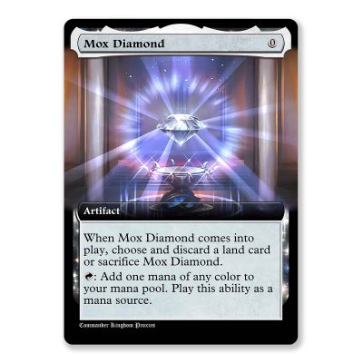 Mox Diamond | Box Topper Custom MTG Proxy Card