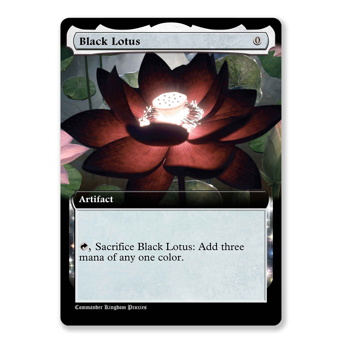 Black Lotus | Power 9 | Box Topper Custom MTG Proxy Card