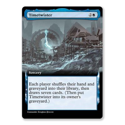 TimeTwister | Power 9 | Box Topper Custom MTG Proxy Card
