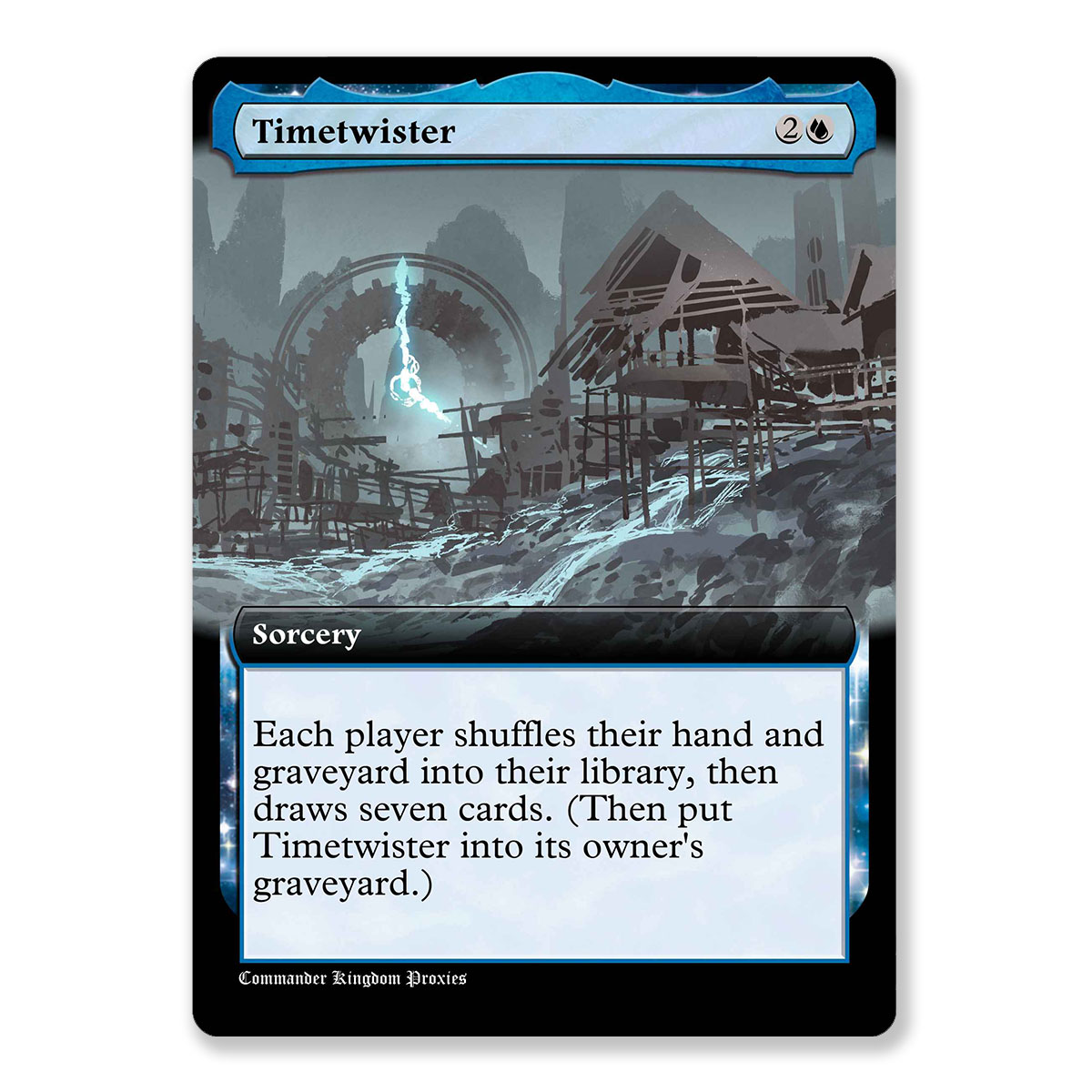 TimeTwister | Power 9 | Box Topper Custom MTG Proxy Card