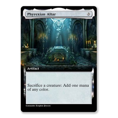 Phyrexian Altar | Box Topper Custom MTG Proxy Card