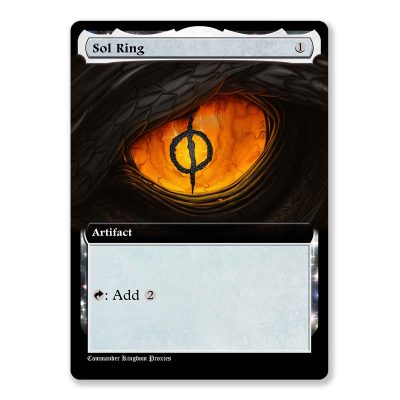 Sol Ring 2 | Box Topper Custom MTG Proxy Card