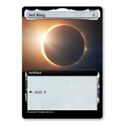 Sol Ring | Box Topper Custom MTG Proxy Card