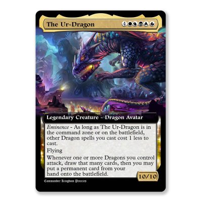 Ur-Dragon, The | Box Topper Custom MTG Proxy Card