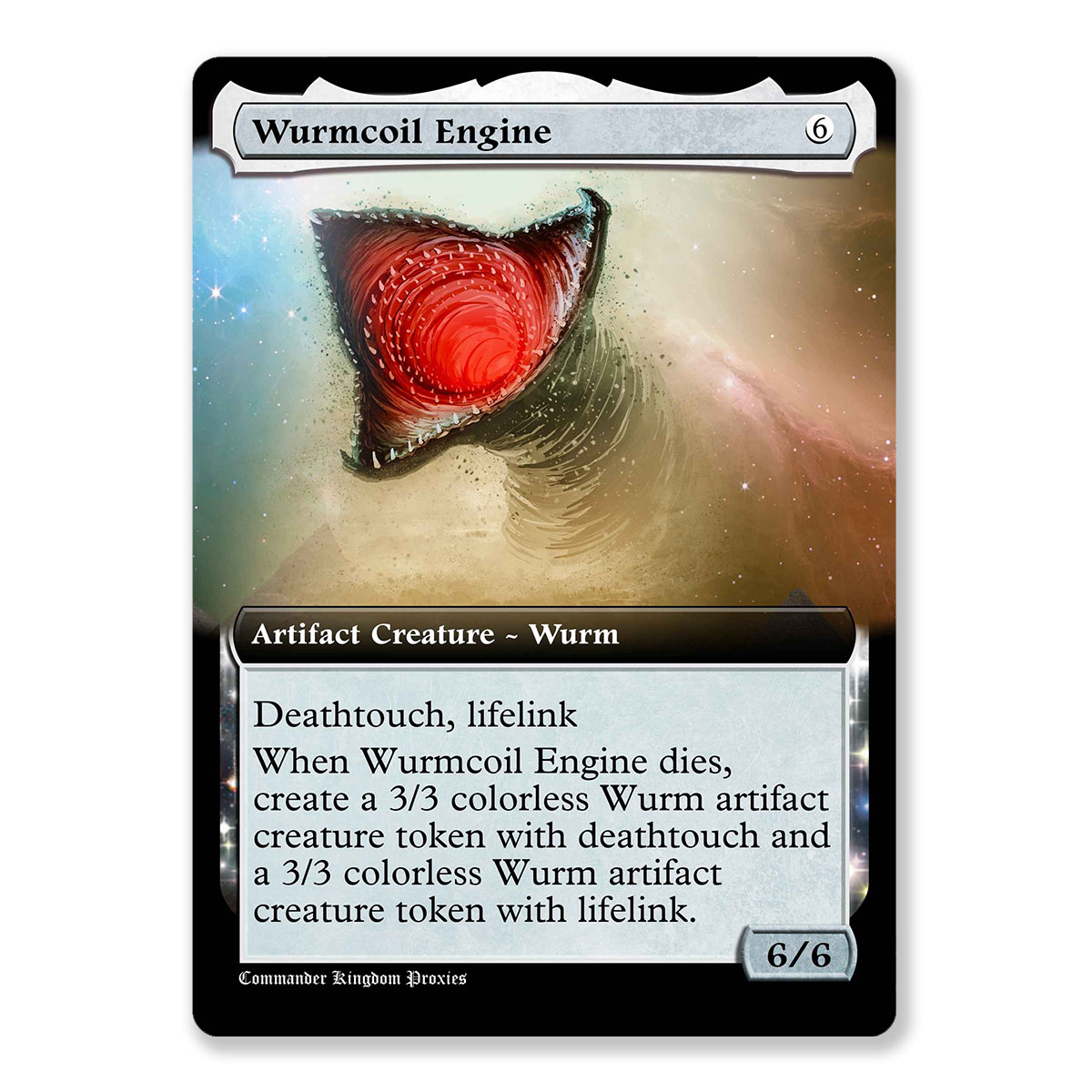 Wurmcoil Engine | Box Topper Custom MTG Proxy Card