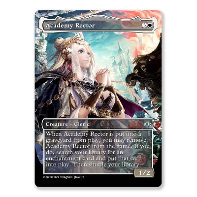 Academy Rector | Full Art Custom MTG Proxy Card