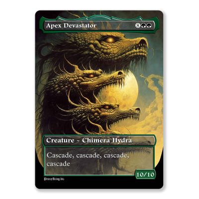 Apex Devastator | Full Art Custom MTG Proxy Card