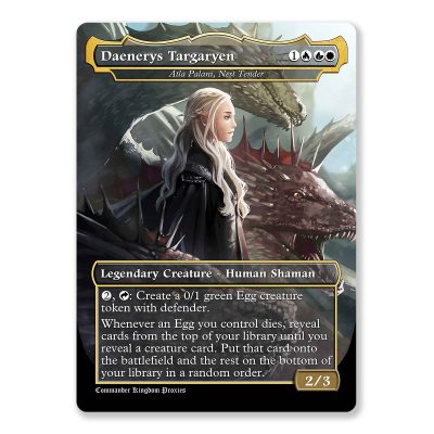 Atla Palani | Game of Thrones | Full Art Custom MTG Proxy Card