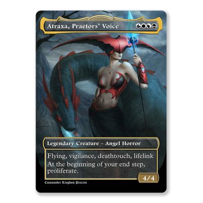 Atraxa, Praetors' Voice | Full Art Custom MTG Proxy Card