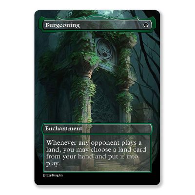 Burgeoning | Full Art Custom MTG Proxy Card