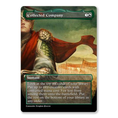 Collected Company | Full Art Custom MTG Proxy Card