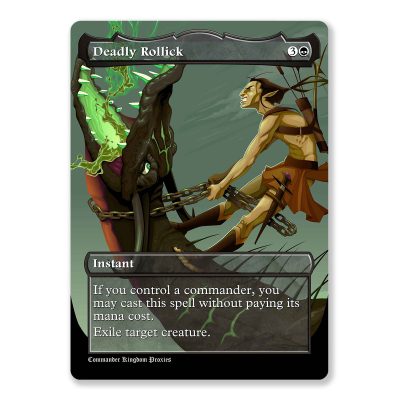 Deadly Rollick 2 | Full Art Custom MTG Proxy Card