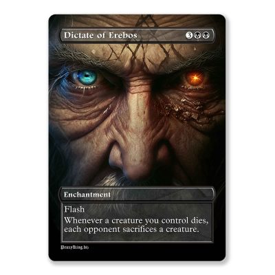 Dictate of Erebos | Full Art Custom MTG Proxy Card