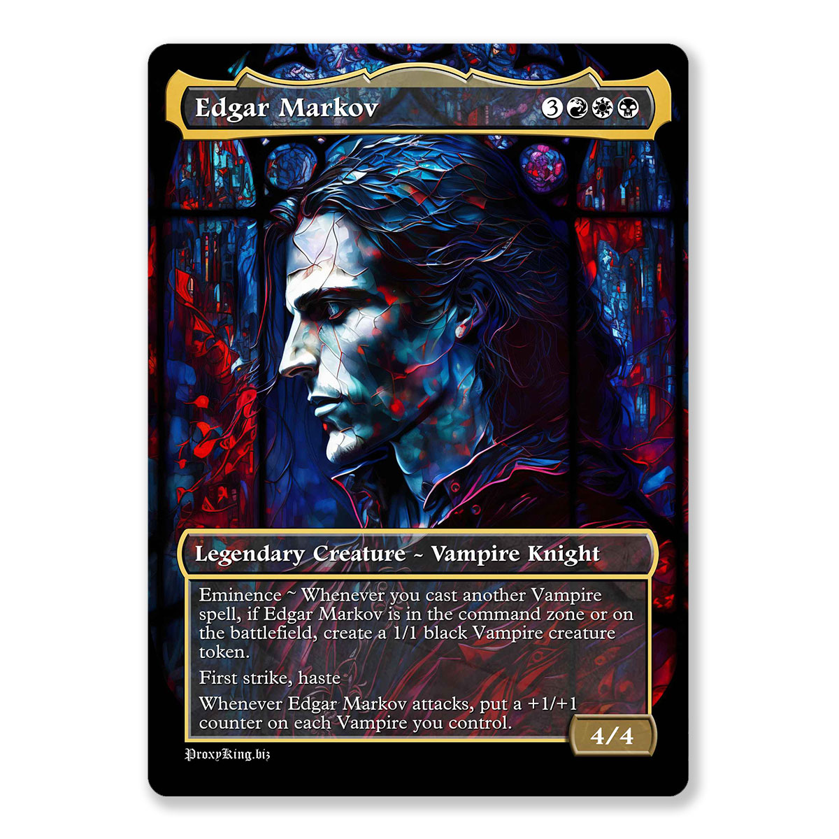 Edgar Markov | Full Art Custom MTG Proxy Card